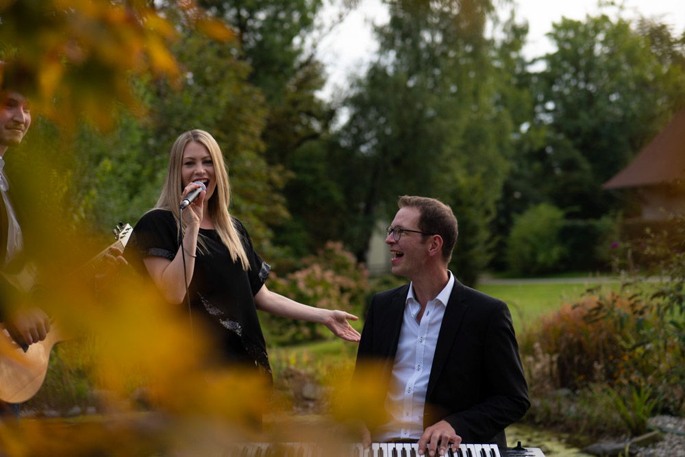 Band Klang@rt beim Weiher-Konzert